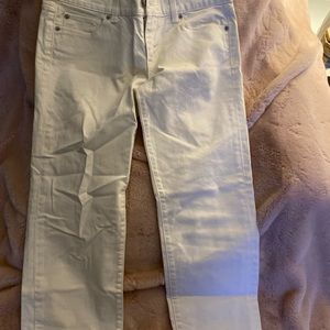 White Loft Jean Capris